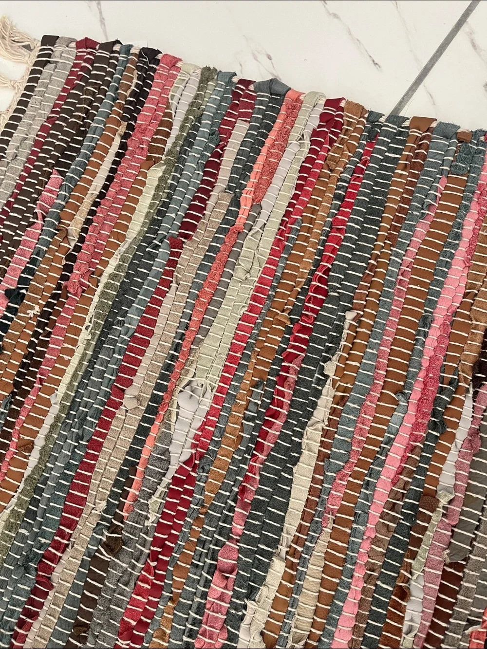 Cost Plus World Market handwoven striped